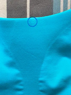 Lululemon Athletica Booby Bracer 34 DD Spry Blue thumbnail 8