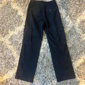 Aritzia TNA Black Cargo Pants size 4 100% cotton thumbnail 5