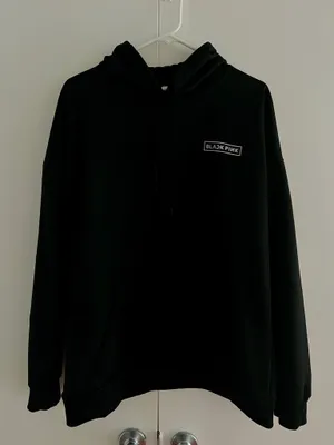 blackpink born pink tour black hoodie size xl fits m/l thumbnail 1