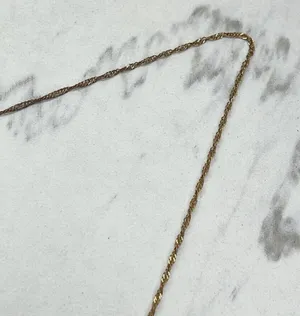Gold Tone Faux Turquoise Trunk Up Good Luck Elephant Pendant Necklace thumbnail 6
