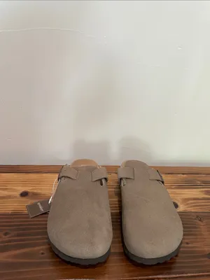 Genuine Suede Clogs by Qomfort Unisex Size 44 Women’s Size 11.5-12 Men’s 10-10.5 thumbnail 3