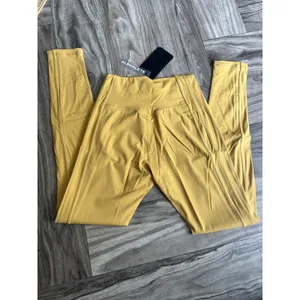 Alphalete Women's Pulse Kinetic Legging - Exotic Yellow, Size Medium thumbnail 3