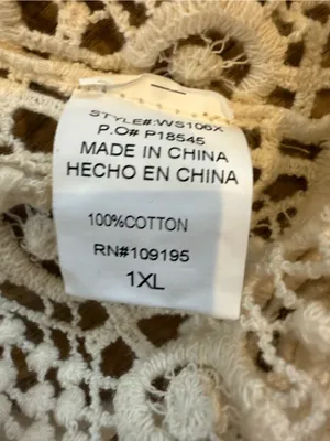 Annabelle Crochet Fringe Tank Top — Cream & Black Label thumbnail 5