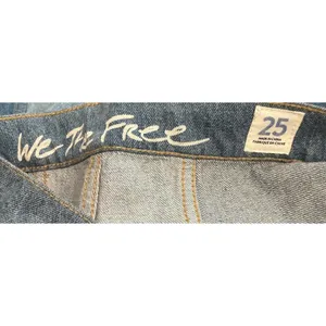 Free People In‎ My Element Patched Flare Jeans Blue Lace Crochet 25 thumbnail 6