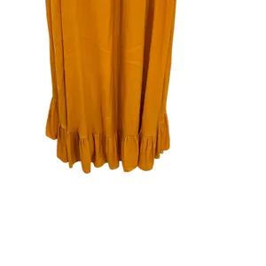Maje Rasti One-Shoulder Dress Long High-Lo Satin Yellow Size 1 US‎ Small thumbnail 11