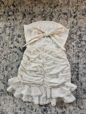 Lucy in the Sky White Mini Dress thumbnail 3