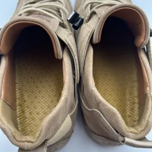 Faux Leather Slip On Shoes Comfort Loafers Tan Women’s 7.5 thumbnail 9