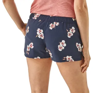 Patagonia XS Barely Baggies Shorts Swim Blue Floral Pockets DWR Beach Surf Sport thumbnail 8