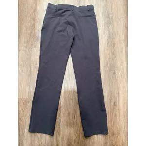 Quince Ultra-Stretch Ponte Straight Leg Pants Charcoal Grey Womens Size Medium‎ thumbnail 3