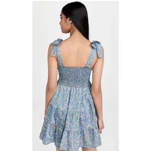 XIRENA Lori Floral Lightweight Smocked Mini Dress Size‎ M thumbnail 13