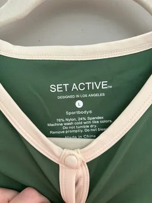 Set Active Sportbody Long Sleeve Crop thumbnail 3