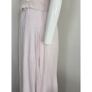 Anthropologie Daily Practice Forward Line Midi Tank Dress in Light Pink Size XXS thumbnail 7