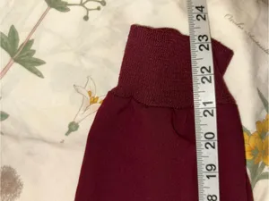 Figs burgundy jogger scrub pants SHORT thumbnail 7