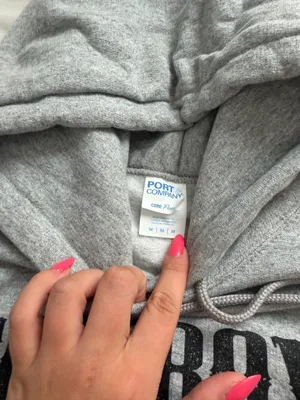 Rodeo Cowboy Hoodie Gray Size M thumbnail 4