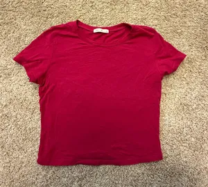 Active USA Pink Crop Top thumbnail 1