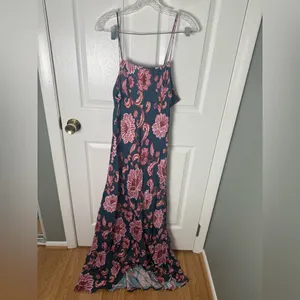 Farm Rio Flower Delicacy Paisley Slipdress thumbnail 2