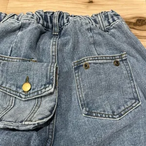 NEW Revolve Elliatt Paperbag Raw Hem Jeans With Removable Pocket Women’s Medium thumbnail 6
