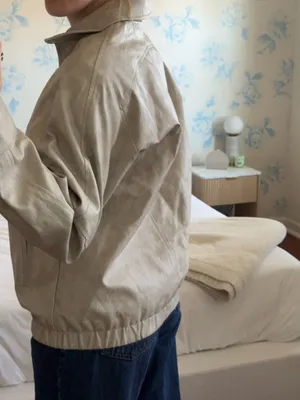 Oak + Fort Faux Leather Jacket Grey thumbnail 3