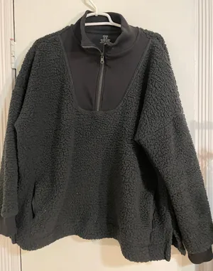 Aerie Sherpa Quarter Zip thumbnail 1