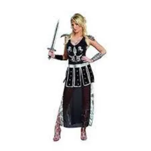 SALE🌟Glorious Gladiator Women’s Costume medium Black thumbnail 4