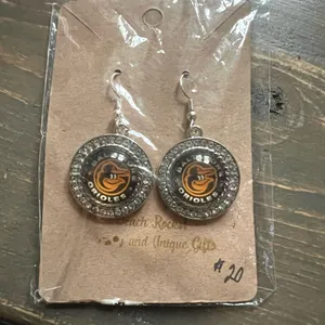Baltimore Orioles MLB Earrings Jewelry thumbnail 1