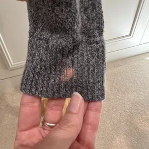 Abercrombie & Fitch Women's Gray Marled Pullover Sweater Size Small Moose Cotton thumbnail 6