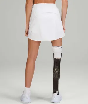 Lululemon White Hotty Hot High-Rise Skirt Size 6 thumbnail 5