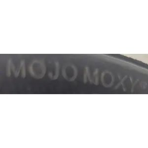 Mojo Moxy Black Suede Leather Mid Calf Tan Embroidered Decorative Panels Size 7W thumbnail 6