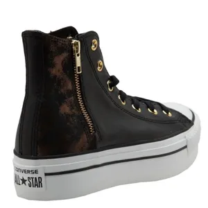 Converse Chuck Taylor All-Star Lift Platform Sneakers Black Women Size 7 540254C thumbnail 2