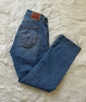 Levi’s 501 Curve Women’s Blue Denim Straight Jeans Size 26 thumbnail 1