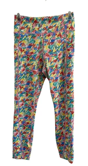 Tuckernuck Tnuck Sport Dayglow High Rise Compression Legging Size‎ XS thumbnail 1