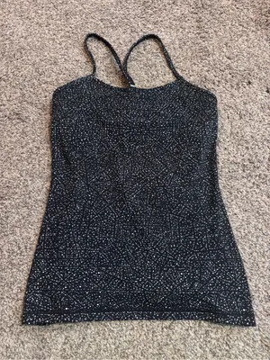 Lululemon Power Y Tank Light Luon size 6 thumbnail 1