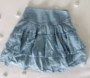 Hollister Light Blue Flower Skirt thumbnail 1
