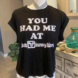 Vintage look Walt Disney crop tee thumbnail 1