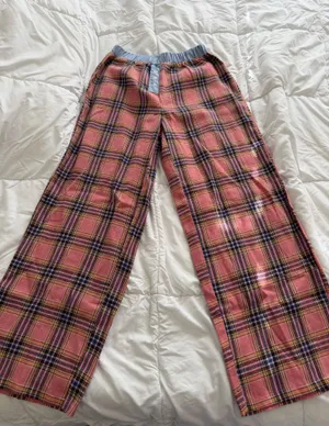 Shein Plaid Pajama Pants thumbnail 1