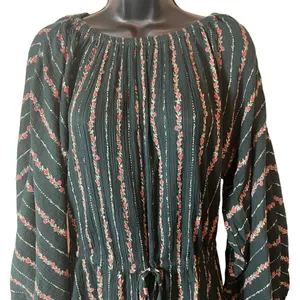 Roller Rabbit Mateaus Linden Cotton Gauze Peasant Blouse thumbnail 3
