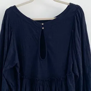Free People Beach Beyond Obsessed Black Babydoll Romper thumbnail 6