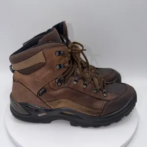 Lowa Renegade GTX Mid Brown Leather Gore-Tex Hiking Boots Women's size 10 thumbnail 2