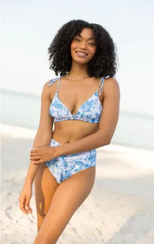 Pink Lily Bikini Set thumbnail 1