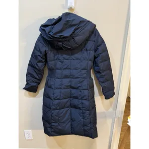 Cole Haan Signature Down Puffer Coat with Bib Size Small Blue, Retail $249 thumbnail 5