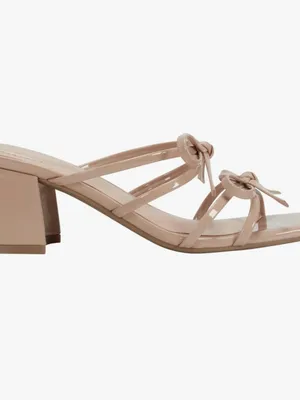 NW Bandolino Blush Strappy Bow Block Heel Sandals thumbnail 10