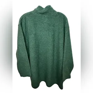 Victoria Secret Sweater Womens Pullover‎ Quarter Zip Green Country Casual Ladies thumbnail 6