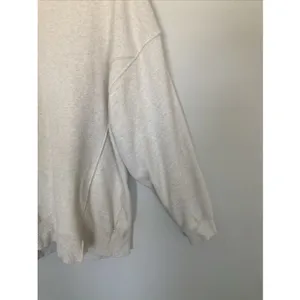 Aerie Women’s Nude Cream Oversized Crewneck Sweatshirt Long Sleeve Size Small thumbnail 5