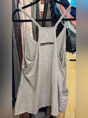 NWOT Free People FP Movement Hot Shot Mini Dress - Heather grey - Large thumbnail 12