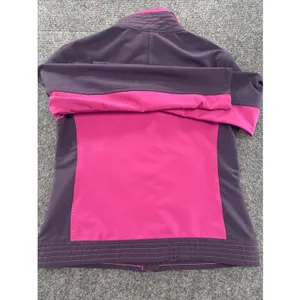 New Balance Womens S Pink Purple Softshell Full Zip Athletic Jacket WALJ6101 thumbnail 7