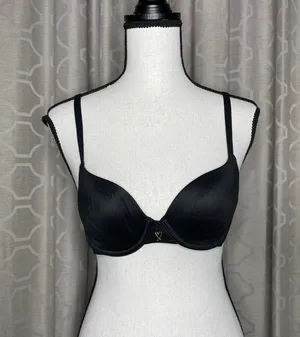 Victoria's Secret Black Semi Demi Bra thumbnail 1