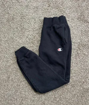 Champion Black Joggers thumbnail 2