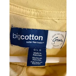 Gear For Sports Navy Pier Chicago Sweatshirt Yellow Big Cotton Crewneck Large thumbnail 2