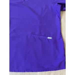 Figs Shirt Womans Purple Casma Scrubs 3 Pocket Technical Collection Top XL thumbnail 4