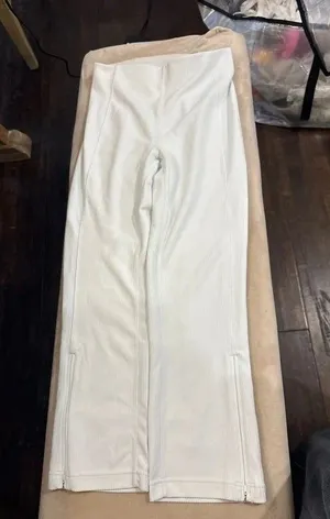 Lululemon Ribbed Softstreme Zip-Leg High-Rise Cropped Pant 25" thumbnail 1